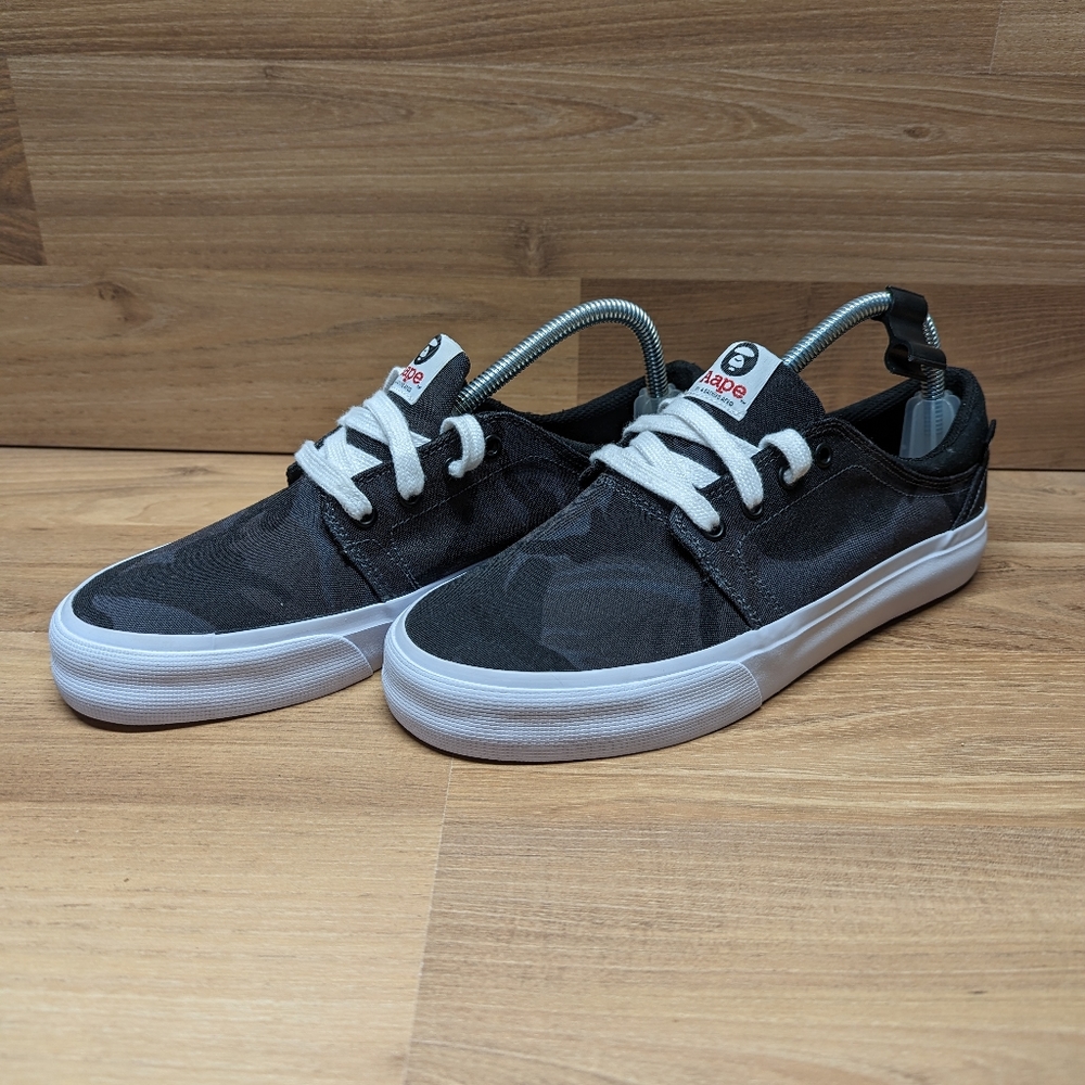Aape By A Bathing Ape BAPE x DC Skateboard Shoes Sneakers Camo size 8.5